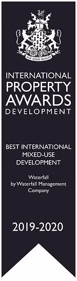 International Property Awards ribbon — Best International Mixed-Use Development, 2019 — 2020